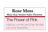 Rose Moss - April 2023 Speaker Sponsor